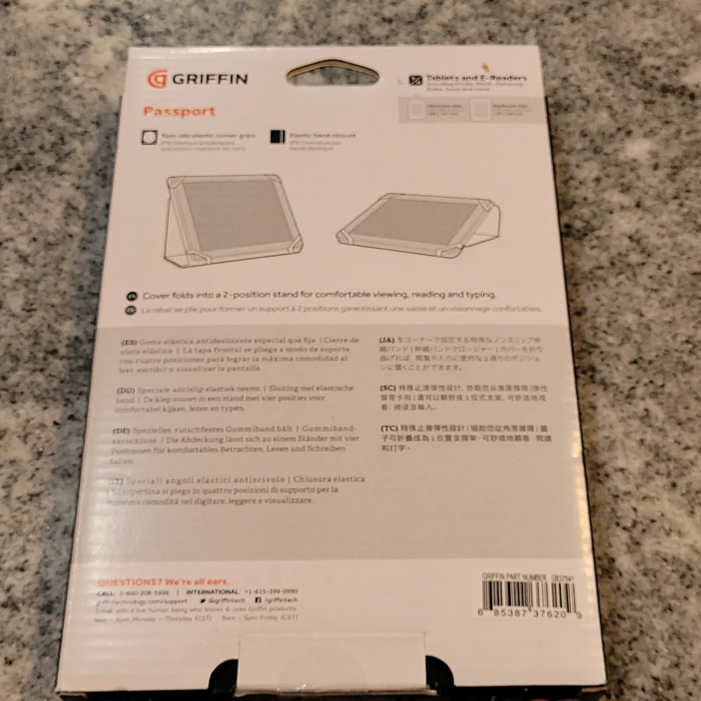 Griffin Mini Tablet or E-Reader Protective Cover and Holder
